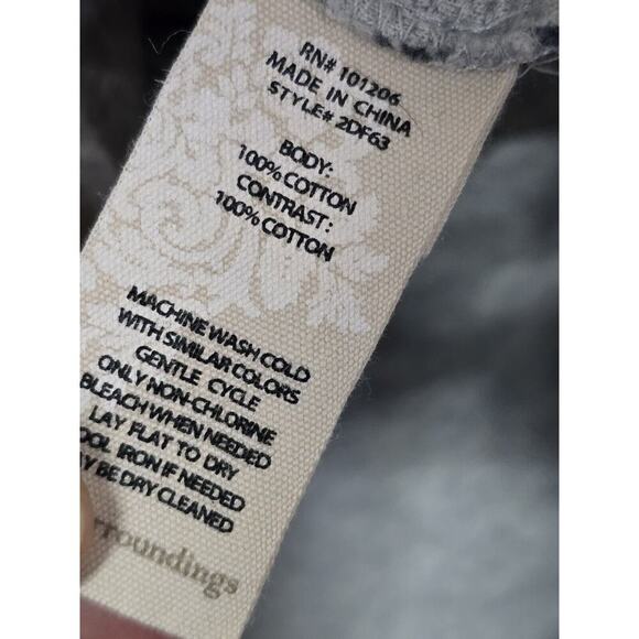 Soft Surroundings Striped Chill Time Sweatshirt Dress-Size Small Pockets-Casual - Picture 6 of 7